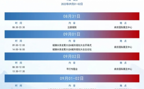 重啟定檔 | 第十六屆水務＋規(guī)劃大會將于9月在南京召開